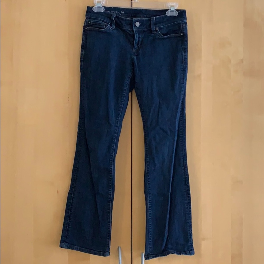 Ann Taylor Petite Modern Fit Blue Jeans